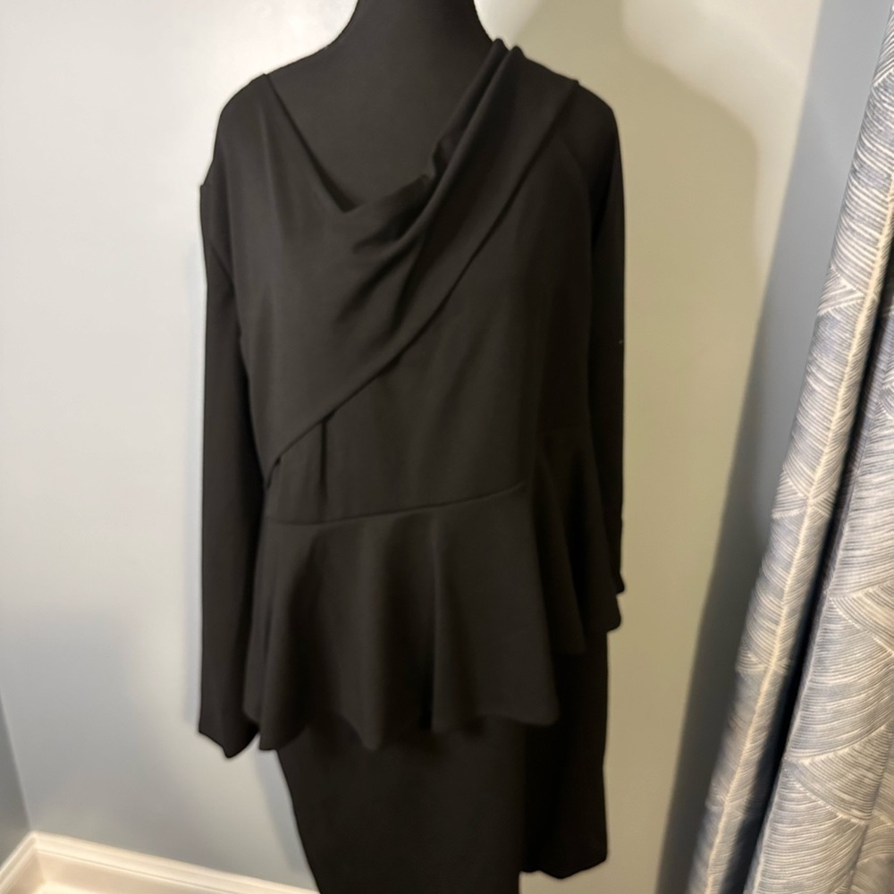 SHEIN Peplum Dress, never worn Size 3XL - Picture 2 of 4